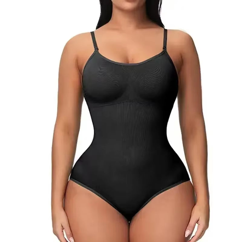 Women's Seamless Bodysuit with Tummy Control and Butt Lifting - All-Day Comfortable Shapewear